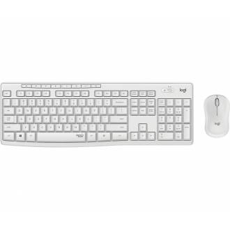 LOGITECH TECLADO + RATON INALAMBRICO MK295 WIFI SILENCIOSO BLANCO