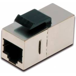 CONECTOR HEMBRA - HEMBRA RJ45 CATEGORIA 6 APANTALLADO