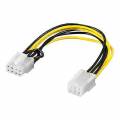 CABLE ADAPTADOR PCI-EXPRESS 6P ---> 8P