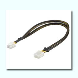 CABLE PROLONGADOR DE ALIMENTACION 8 PIN MACHO ---> HEMBRA