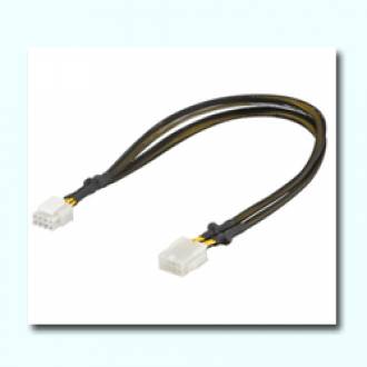 CABLE PROLONGADOR DE ALIMENTACION 8 PIN MACHO ---> HEMBRA