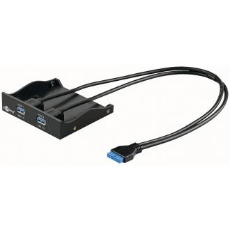GOOBAY FRONTAL DOBLE USB 3.0 PARA BAHIA 3.5