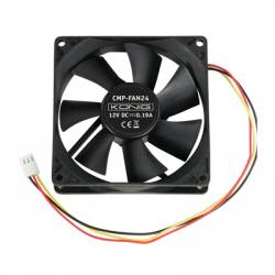 VENTILADOR DE 90X90 MM. CONEXION PLACA