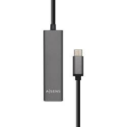 HUB USB 3.1 TYPE C MACHO A 4 PUERTOS TYPE C HEMBRA 15 CM