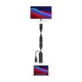 CONVERSOR AISENS ACTIVO HDMI 2.0 A/M USB A/M DISPLAYPORT/H 10CM