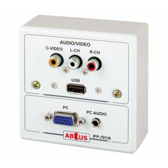 ROSETA MULTIMEDIA VGA - AUDIO/VIDEO RCA - USB (METAL)