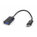 CABLE ADAPTADOR USB A HEMBRA ---> USB C MACHO OTG 20 cm