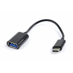 CABLE ADAPTADOR USB A HEMBRA ---> USB C MACHO OTG 20 cm