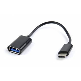 CABLE ADAPTADOR USB A HEMBRA ---> USB C MACHO OTG 20 cm