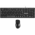 TACENS KIT TECLADO + RATON USB NEGRO