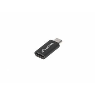 LANBERG ADAPTADOR TIPO C HEMBRA --> MICRO USB B MACHO