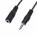 CABLE MULTIMEDIA EXTENSION STEREO MACHO ---> HEMBRA DE 2.5 Mts.