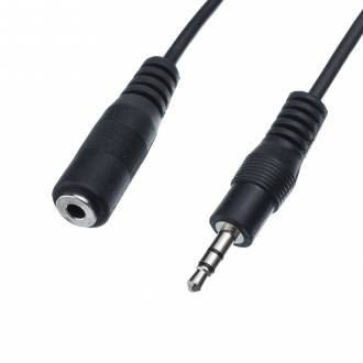 CABLE MULTIMEDIA EXTENSION STEREO MACHO ---> HEMBRA DE 2.5 Mts.
