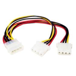 CABLE INTERNO DE ALIMENTACION DUPLICADOR MOLEX 2x5.25 20 CMS.