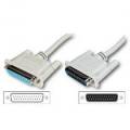 CABLE EXTENSION DB 25 MACHO ---> HEMBRA DE 1,8 Mts.
