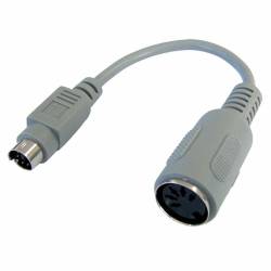 CABLE ADAPTADOR  TECLADO AT ---> PS2 (C-12)