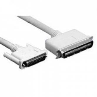 CABLE SCSI EXTERNO D-SUB 25 MACHO ---> 50 CENTRONIC MACHO DE 2 Mts. (C-4)