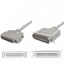 CABLE SCSI 68 HALF PITCH 68 D-SUB MACHO ---> 50 CENTRONIC MACHO DE 0.9 Mts. (C-9)