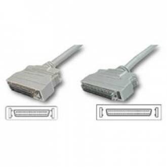 CABLE SCSI 68 HALF PITCH 68 D-SUB MACHO ---> 50 D-SUB MACHO DE 0.9 Mts. (C-8)