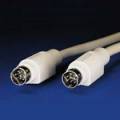 APPLE CABLE IMPRESORA MINI 8 PIN MACHO ---> MACHO DE 5 Mts. (C-5)
