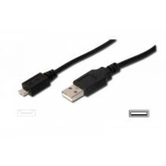 CABLE USB 2.0 TIPO A-A MICRO USB MACHO ---> MACHO DE 2 Mts.