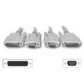CABLE INTERLINK/LAPLINK 2xDB25 HEMBRA ---> 2xDB9 HEMBRA DE 3 Mts. (C-13)