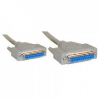 CABLE INTERLINK/LAPLINK DB 25 HEMBRA ---> HEMBRA DE 5 Mts. (C-6)