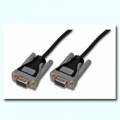 CABLE NULL MODEM DB 9 HEMBRA ---> HEMBRA DE 1.8 Mts. MOLDEADO