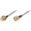 CABLE ANTENA WIFI SMA MACHO ---> HEMBRA DE 5 Mts. (C6)