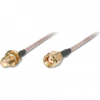 CABLE ANTENA WIFI SMA MACHO ---> HEMBRA DE 5 Mts. (C6)