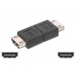 ADAPTADOR HDMI TIPO A (19p) HEMBRA ---> HEMBRA
