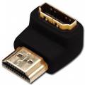 ADAPTADOR HDMI TIPO HDMI-A MACHO A HDMI-A HEMBRA ANGULADO