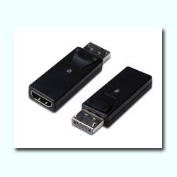 ADAPTADOR DISPLAYPORT HDMI TIPO A MACHO ---> HEMBRA