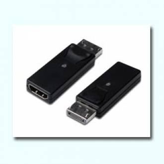 ADAPTADOR DISPLAYPORT HDMI TIPO A MACHO ---> HEMBRA