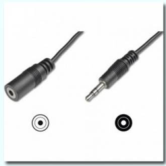 CABLE AUDIO JACK STEREO 3.5 M/H 2,5 METROS