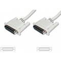 CABLE EXTENSION DB 25 MACHO ---> MACHO 1-1 MOLDEADO DE 1,8 Mts.