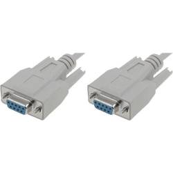 CABLE SERIE DB 9 HEMBRA ---> 9 HEMBRA 1:1 DE 1.8 Mts. (C-8)