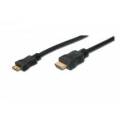 CABLE HDMI TIPO A MACHO ---> MINI HDMI MACHO DE 3 Mts.