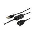 CABLE AMPLIFICADOR/PROLONGADOR USB VER. 2.0 15 Mts.