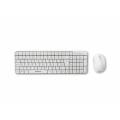 APPROX TECLADO COMPACTO + RATON INALAMBRICO BLANCO