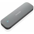 AISENS CAJA EXTERNA SSD M.2 NGFF GRI USB 3.0 USB-A Y USB-C