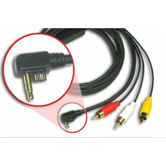 CABLE AV AUDIO+VIDEO RCA PARA PSP 2000 / 3000