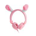 AURICULARES PARA NIÑOS AVENZO / JACK 3,5MM / CONEJO ROSA