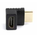 ADAPTADOR GEMBIRD HDMI HEMBRA A HDMI MACHO 270º ANGULO IZQUIERDO