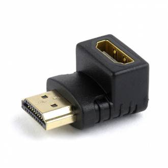 ADAPTADOR GEMBIRD HDMI HEMBRA A HDMI MACHO 90º ANGULO DERECHO