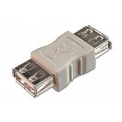 ADAPTADOR USB A HEMBRA --> A HEMBRA