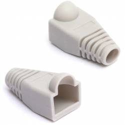 PROTECTOR CONECTOR MACHO RJ45 GRIS