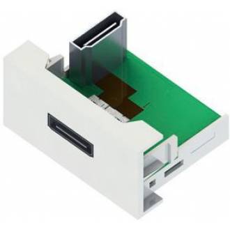ROSETA MULTIMEDIA MODULO HDMI HEMBRA PARA CAJA CV80 (45x45mm)