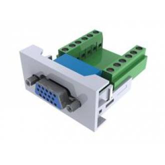 ROSETA MULTIMEDIA MÓDULO SVGA SVGA HPDB 15 Hembra (45x22,5mm)