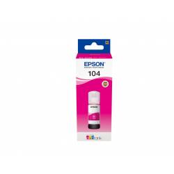 EPSON BOTE ECO TANK T00P1 Nº 104 MAGENTA 65ML ET-2710 / 2711 / 4700